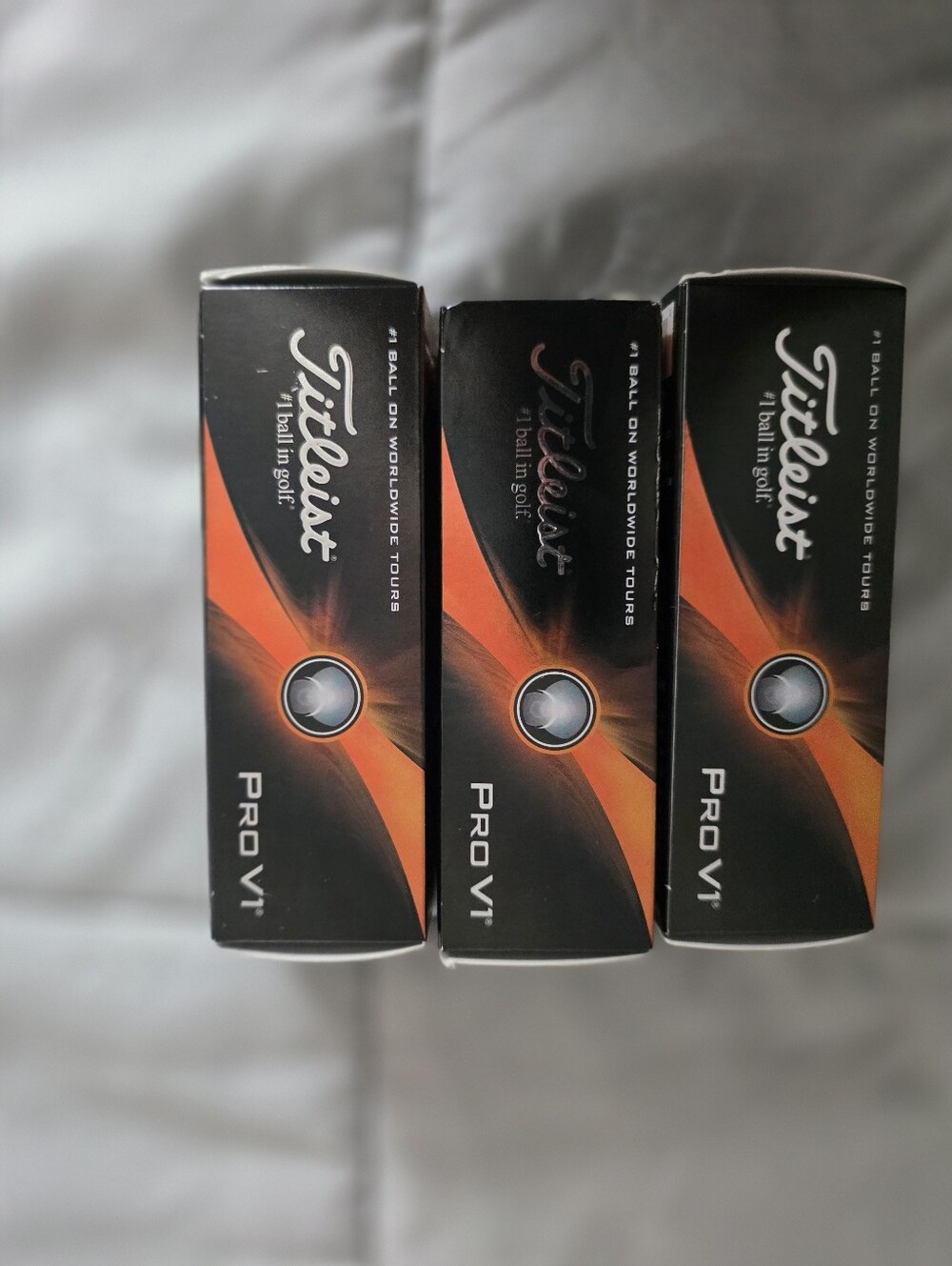 Titleist Pro V1 Golf Ball Boxes - (3 Pack) - Unopened